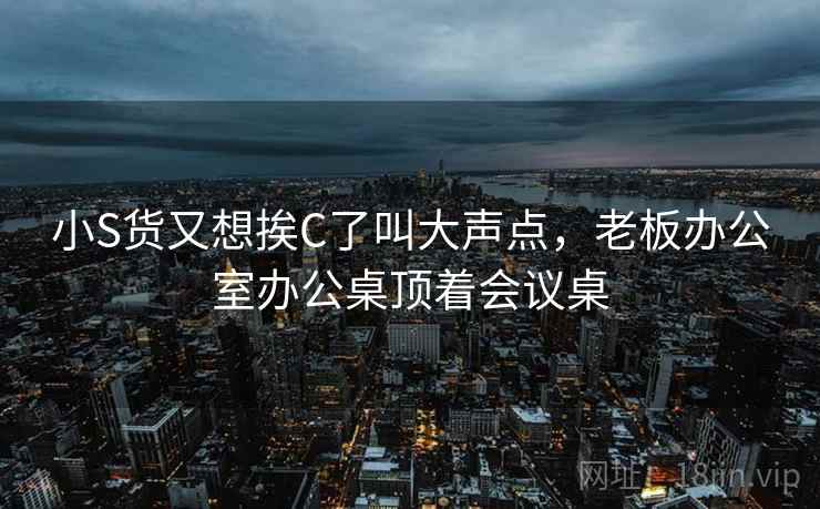 小S货又想挨C了叫大声点，老板办公室办公桌顶着会议桌
