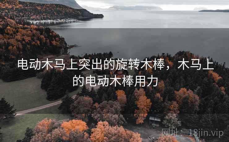 电动木马上突出的旋转木棒,木马上的电动木棒用力 电动木马上突出的旋转木棒,木马上的电动木棒用力